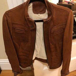 custom made Italian women’s leather jacket